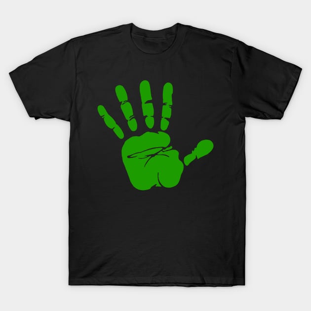 Talk to the hand T-Shirt by YellowLion